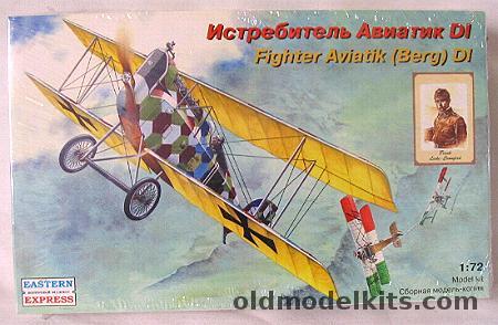 Eastern Express 1/72 Aviatik (Berg) D1 Fighter 'Frank Luke-Crawford', 72165 plastic model kit